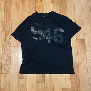 Polo Ralph Lauren Black Graphic Short Sleeve Tee